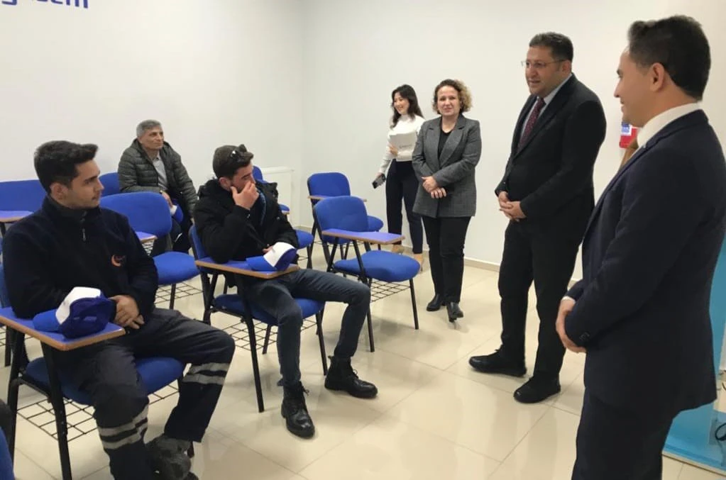 SKG ve İş Kurumu'ndan Aydın’ın ‘istihdam merkezi Belgesem'e teşekkür ziyareti