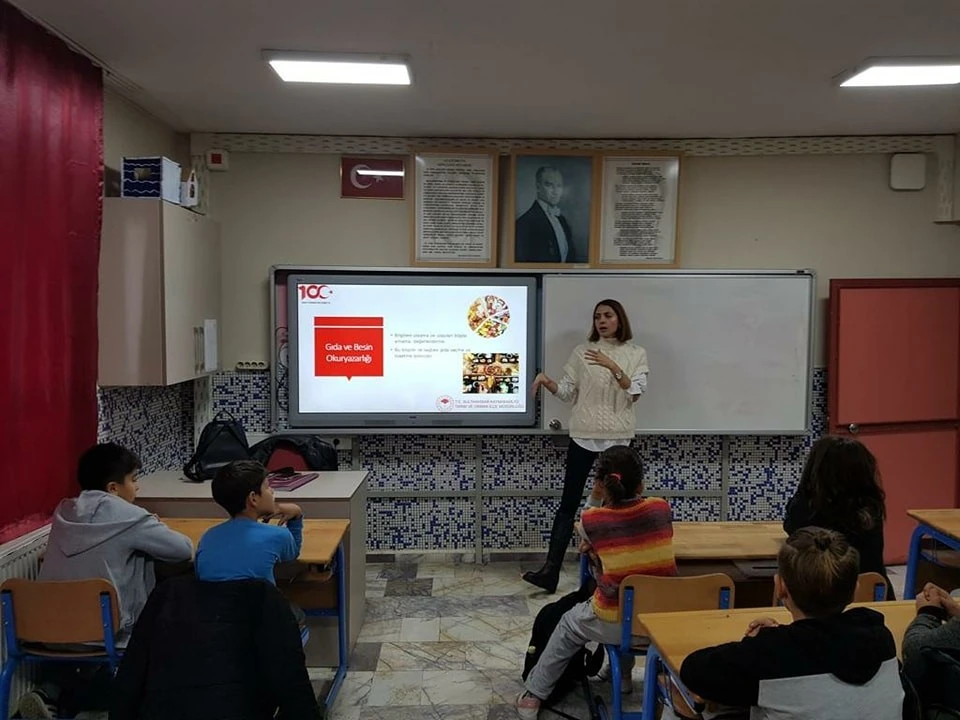 Sultanhisar’da öğrencilere gıda okuryazarlığı eğitimi verildi