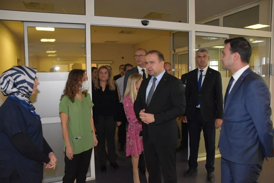 Müdür Şenkul, Nazilli Devlet Hastanesi’nde incelemelerde bulundu