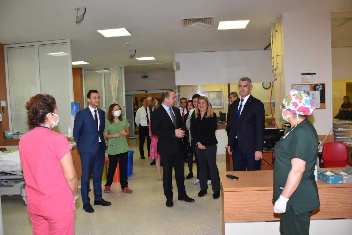 Müdür Şenkul, Nazilli Devlet Hastanesi’nde incelemelerde bulundu