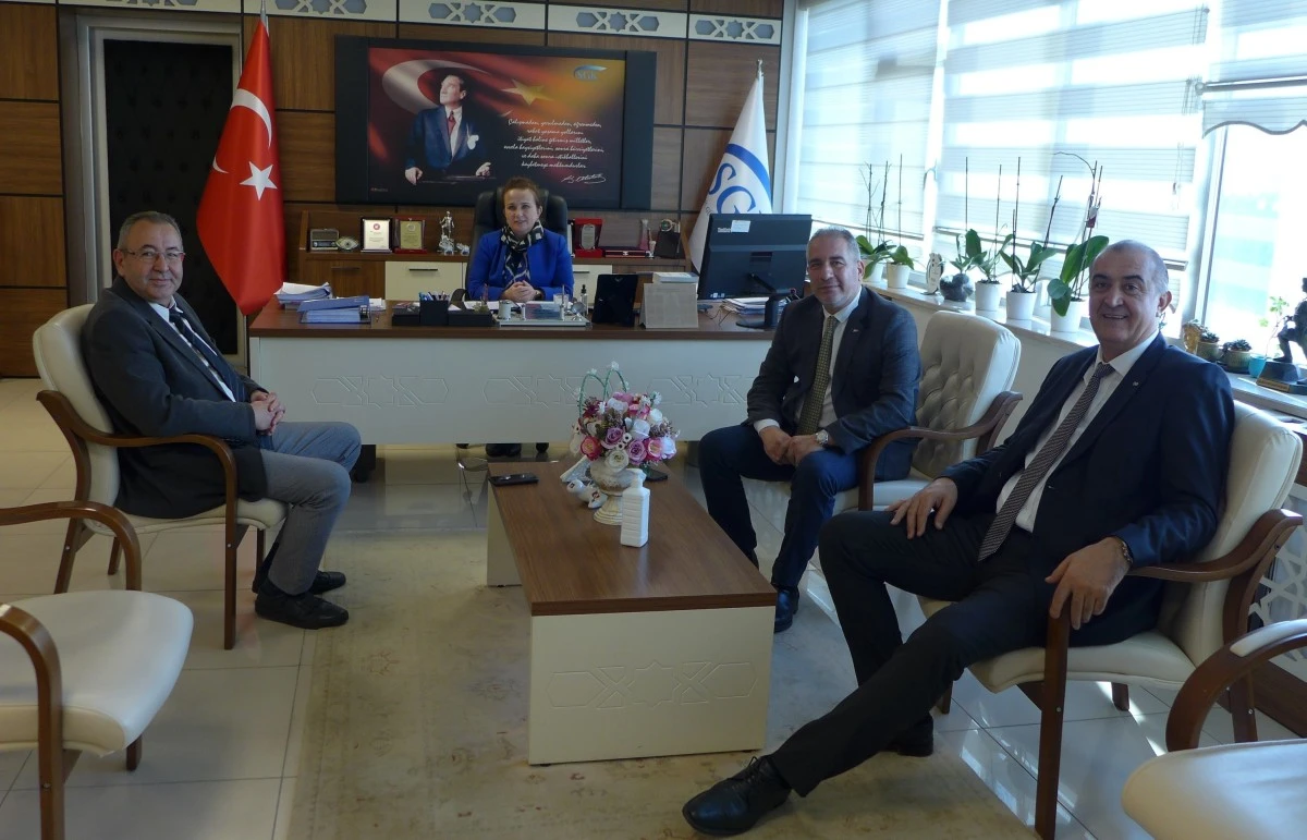 Kuşadası Ticaret Odası, Aydın'da temaslarda bulundu