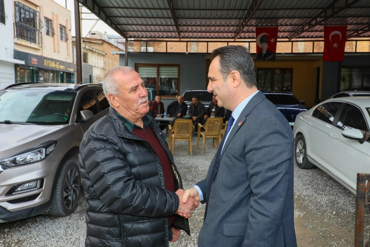 Akkentli, galerici esnaflarını ziyaret etti ve müjdeyi verdi