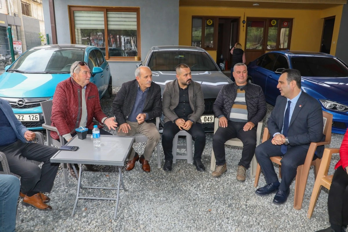 Akkentli, galerici esnaflarını ziyaret etti ve müjdeyi verdi