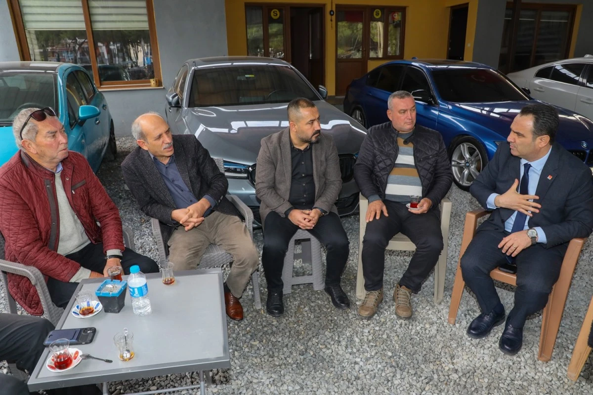 Akkentli, galerici esnaflarını ziyaret etti ve müjdeyi verdi