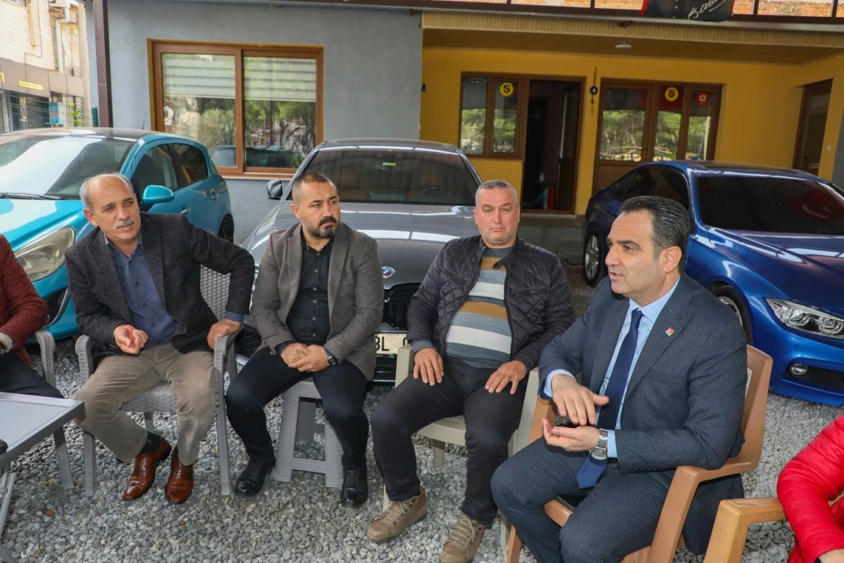Akkentli, galerici esnaflarını ziyaret etti ve müjdeyi verdi