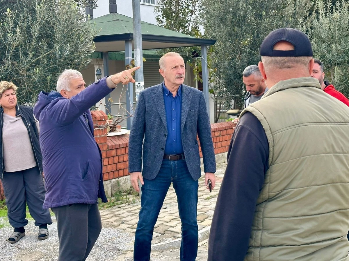 Başkan Atabay, Cumhuriyet Mahallesi’ndeki çalışmaları denetledi