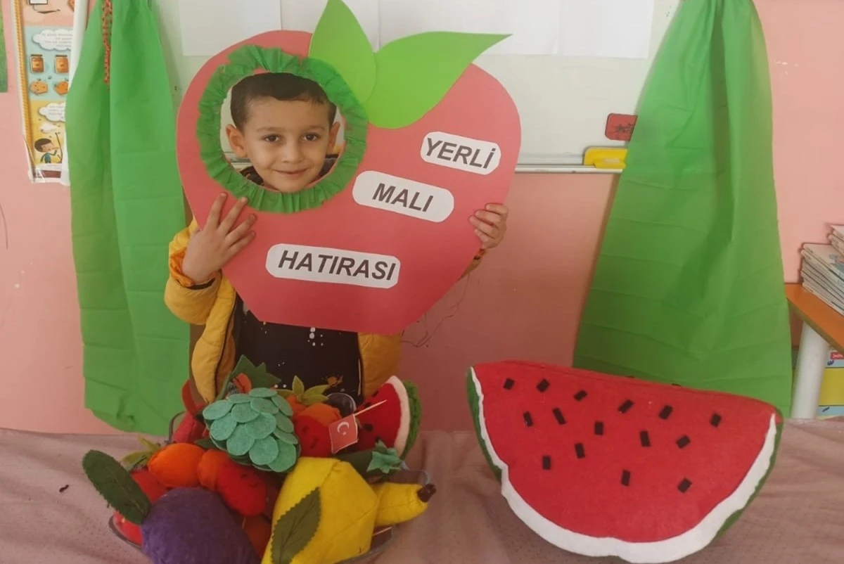 Köşklü miniklerden 'Yerli Malı Haftası' etkinliği