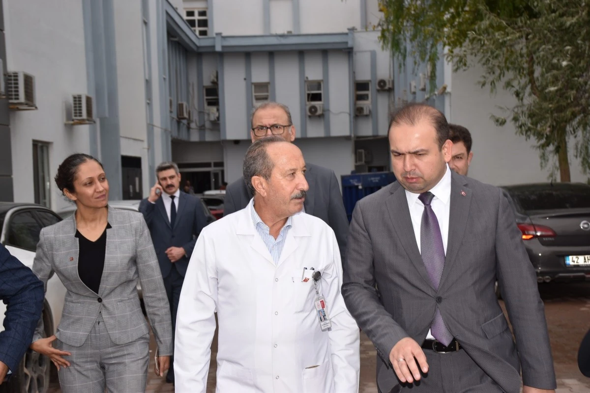 İl Sağlık Müdürü Şenkul Didim Devlet Hastanesi'nde incelemelerde bulundu