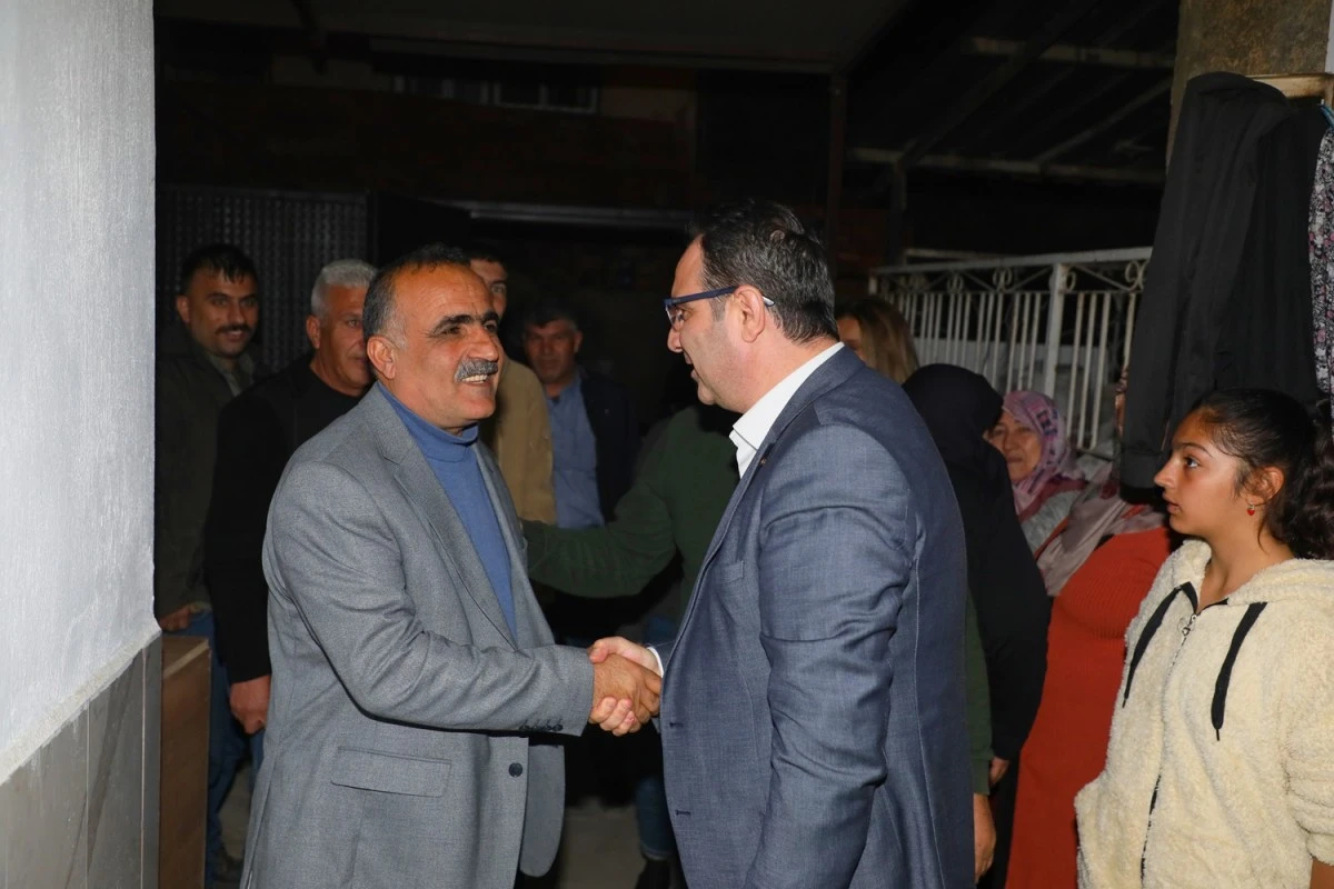 Akkentli, Savuca Mahallesi'nde vatandaşların sofrasına misafir oldu