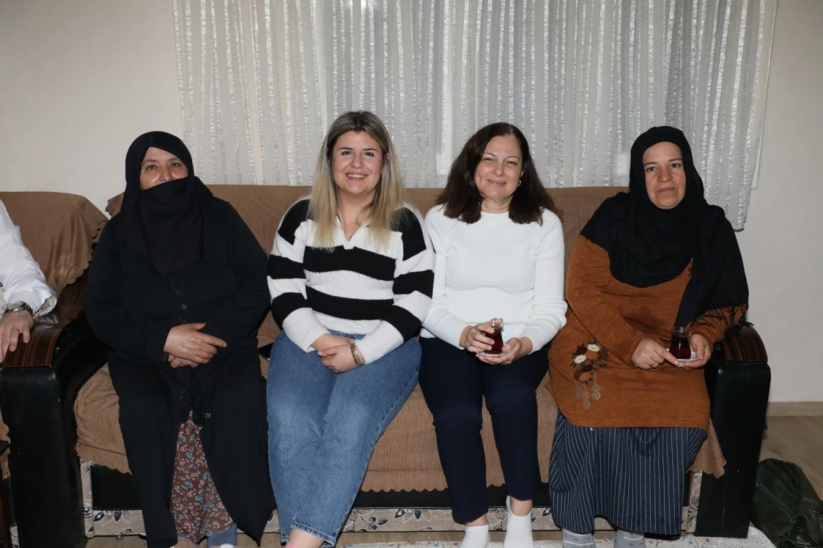 Akkentli, Savuca Mahallesi'nde vatandaşların sofrasına misafir oldu