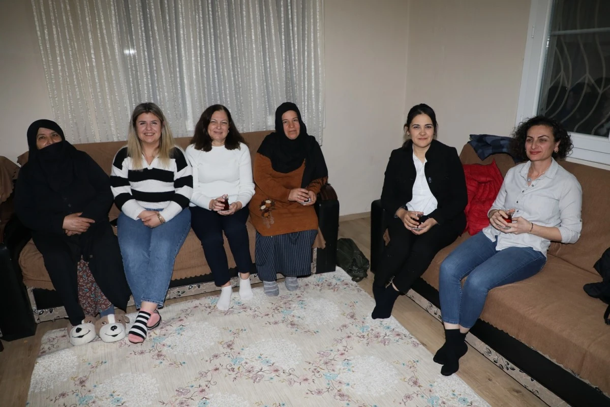 Akkentli, Savuca Mahallesi'nde vatandaşların sofrasına misafir oldu