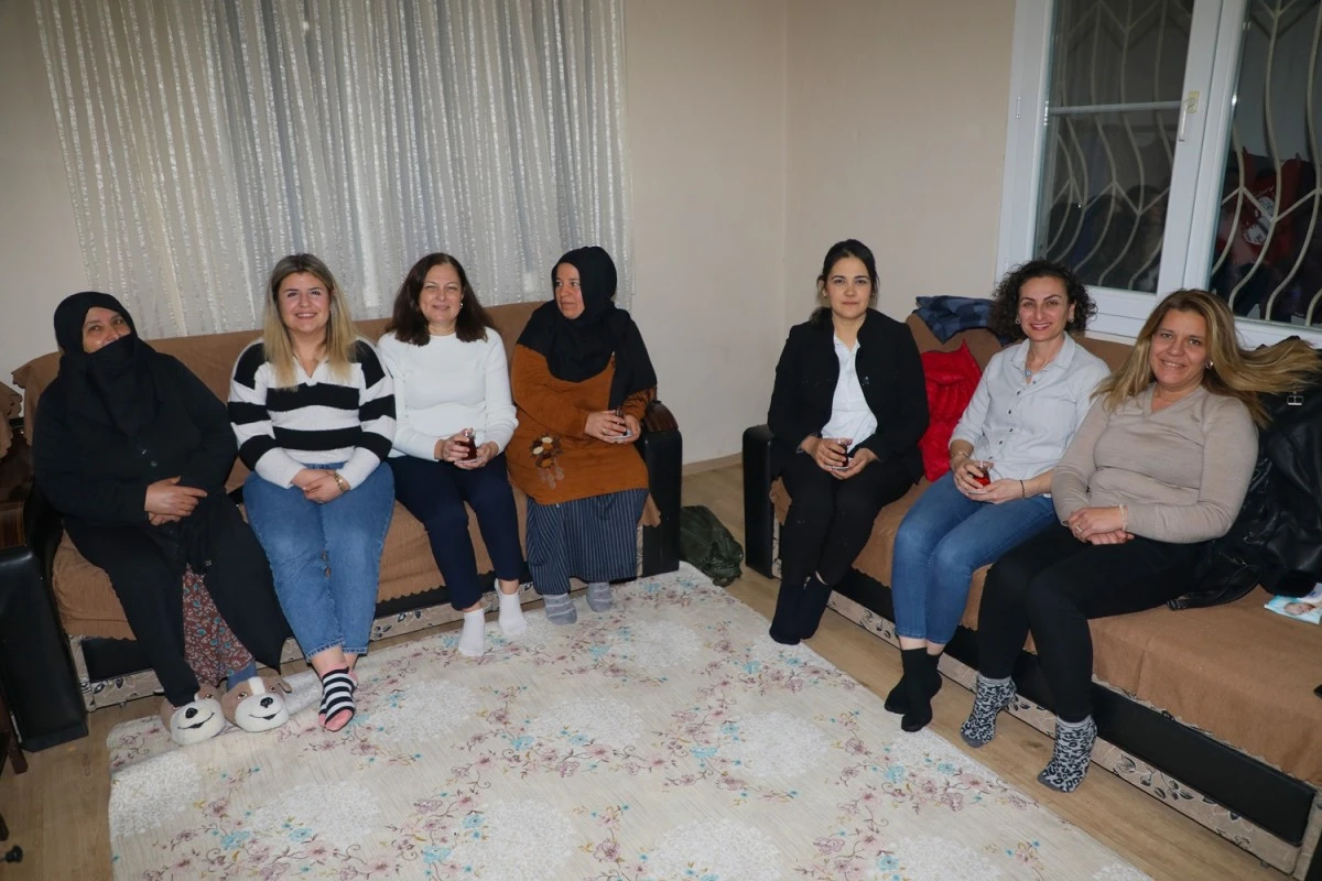 Akkentli, Savuca Mahallesi'nde vatandaşların sofrasına misafir oldu