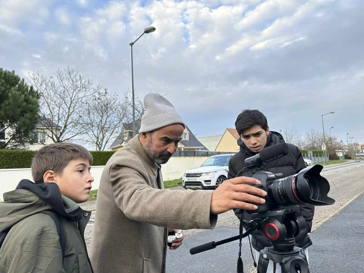 Göçmen çocuklarla çekilen filmin galası Fransa'da yapıldı