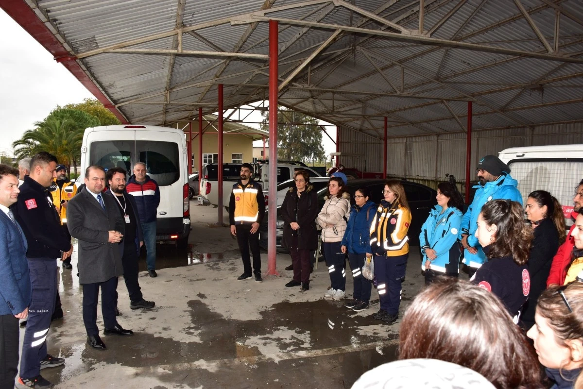 Aydın Sağlık Müdürü Şenkul: “Hastayı en kısa zamanda, en yakın sağlık tesisine ulaştırmak önemli”