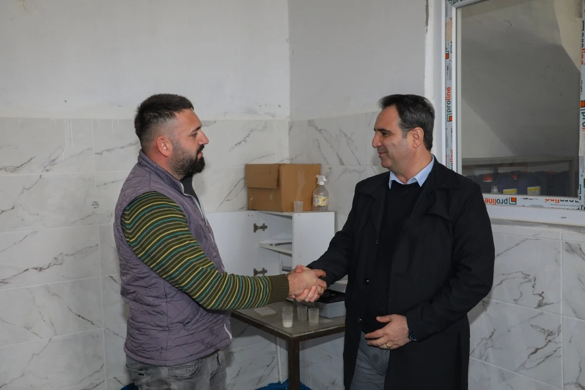 AKKENTLİ, GAYE SANAYİ SİTESİ ESNAFLARINI ZİYARET ETTİ