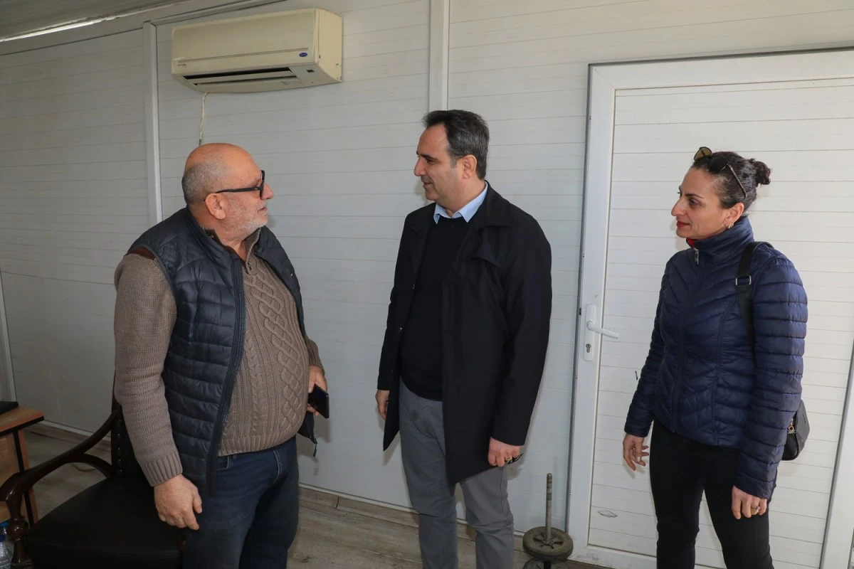 AKKENTLİ, GAYE SANAYİ SİTESİ ESNAFLARINI ZİYARET ETTİ