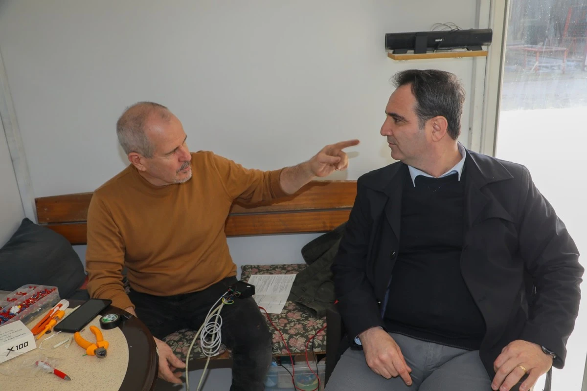 AKKENTLİ, GAYE SANAYİ SİTESİ ESNAFLARINI ZİYARET ETTİ