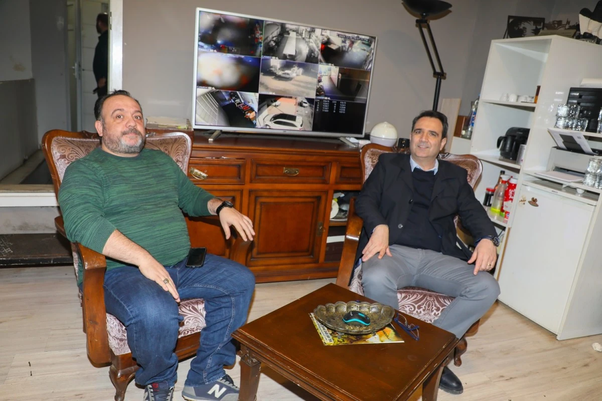 AKKENTLİ, GAYE SANAYİ SİTESİ ESNAFLARINI ZİYARET ETTİ