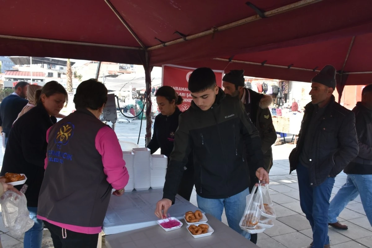 Germencik Belediyesi’nden şehitler için lokma hayrı