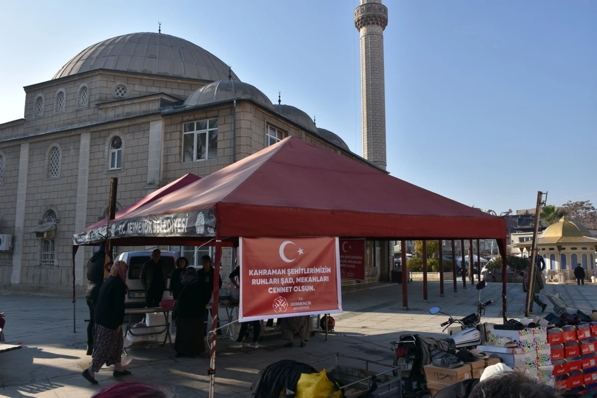Germencik Belediyesi’nden şehitler için lokma hayrı