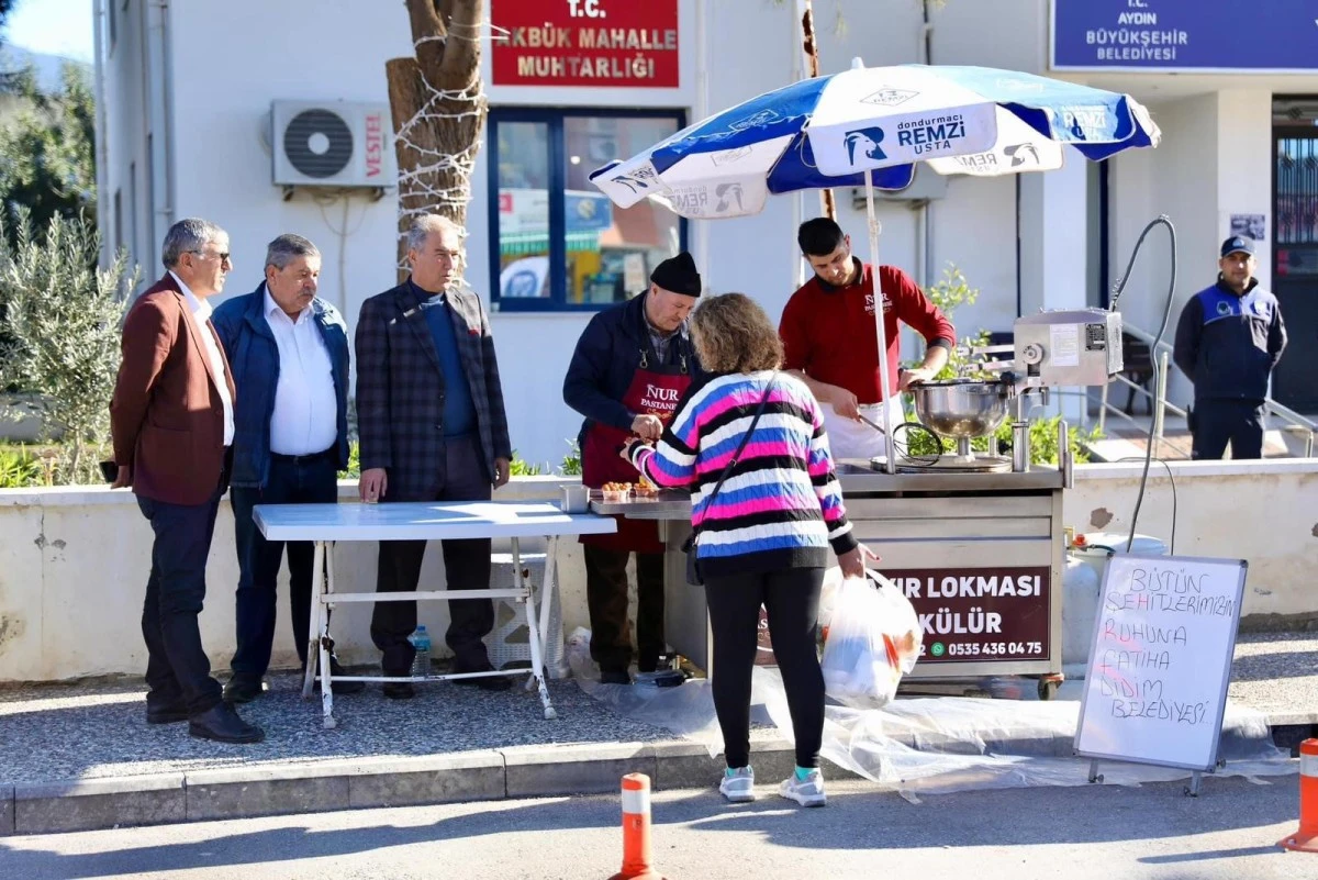 Didim'de şehitler için lokma hayrı düzenlendi