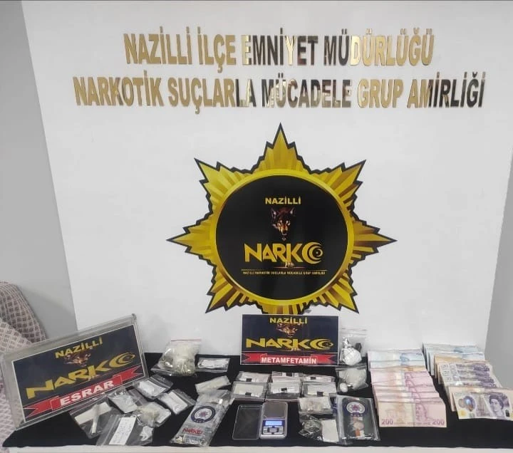 Nazilli'de kaçakçılara ve uyuşturucu tacirlerine göz açtırılmadı