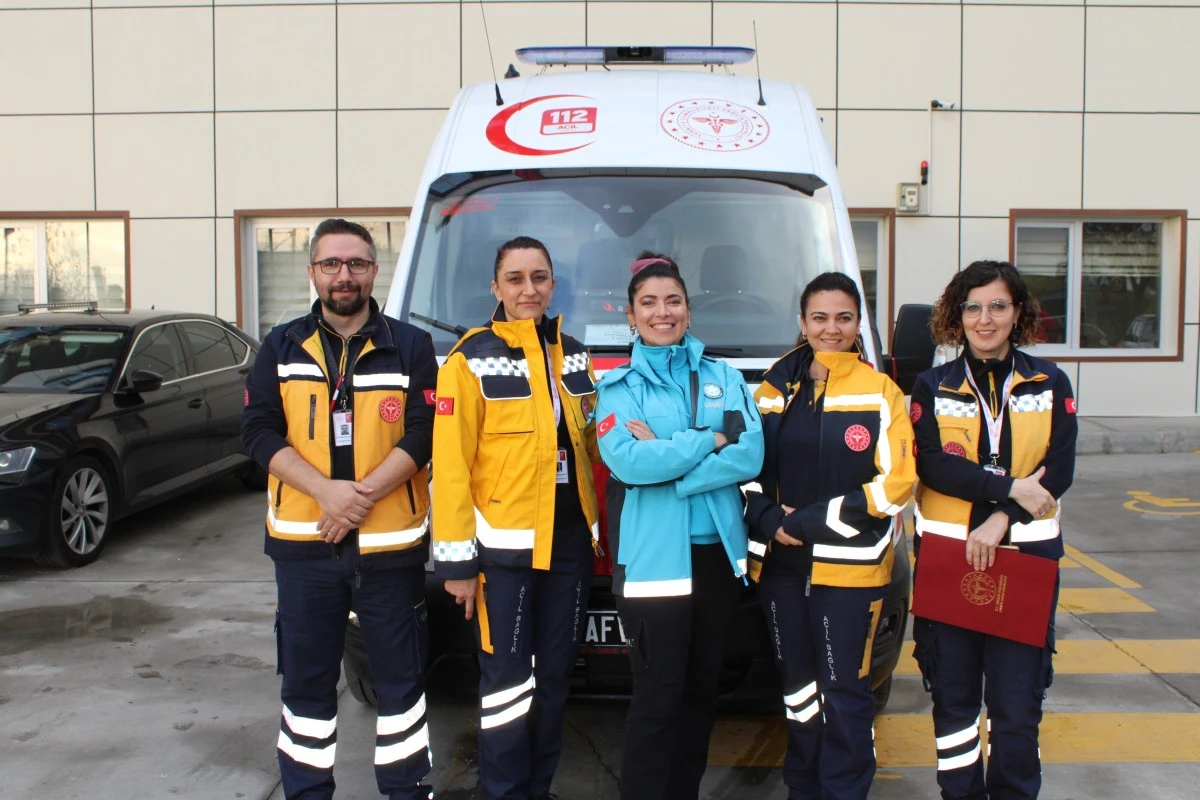 Aydın’da ambulanslar, 1 yılda 129 bin hastaya umut oldu