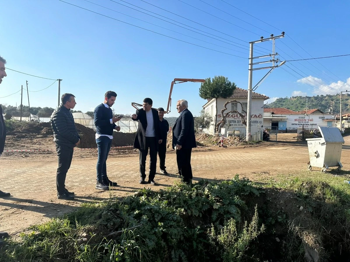 Nazilli'de 100 milyonluk proje hızla devam ediyor