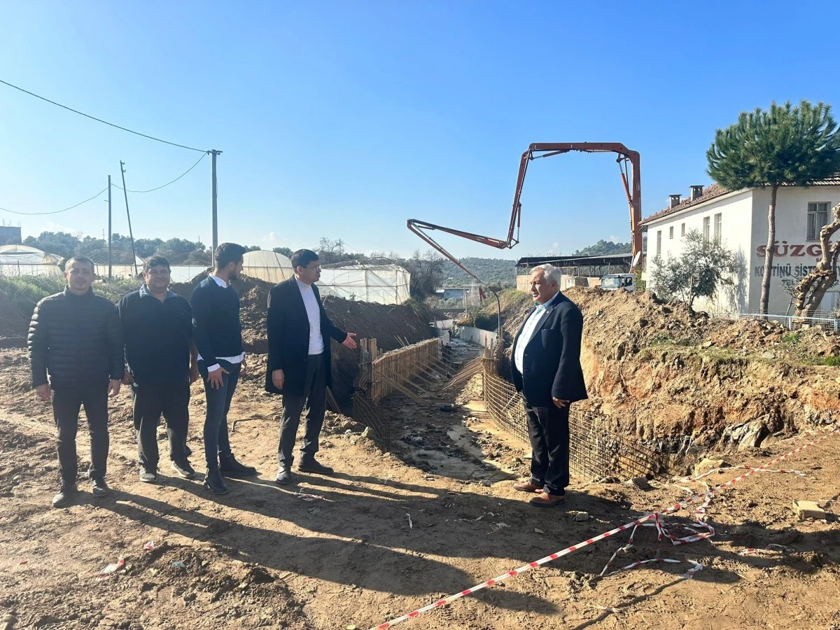 Nazilli'de 100 milyonluk proje hızla devam ediyor