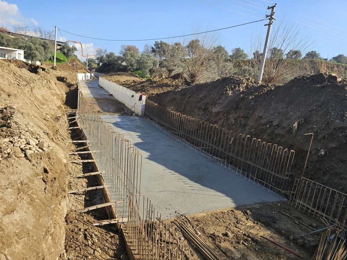 Nazilli'de 100 milyonluk proje hızla devam ediyor