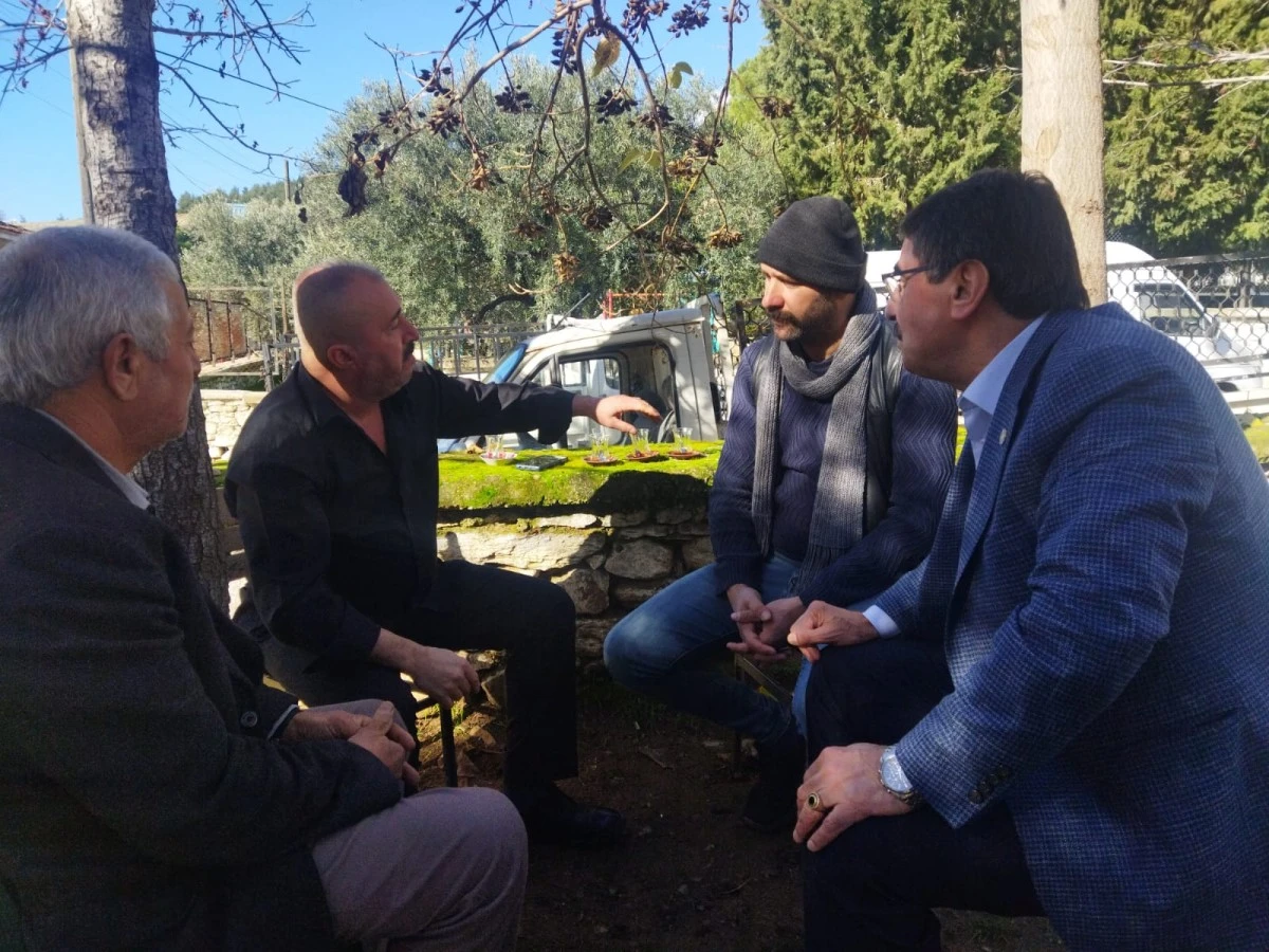 Karacasu İYİ Parti Belediye Başkan Adayı İnal'a esnaftan yoğun ilgi