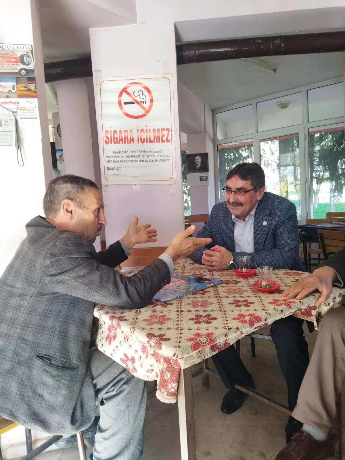Karacasu İYİ Parti Belediye Başkan Adayı İnal'a esnaftan yoğun ilgi