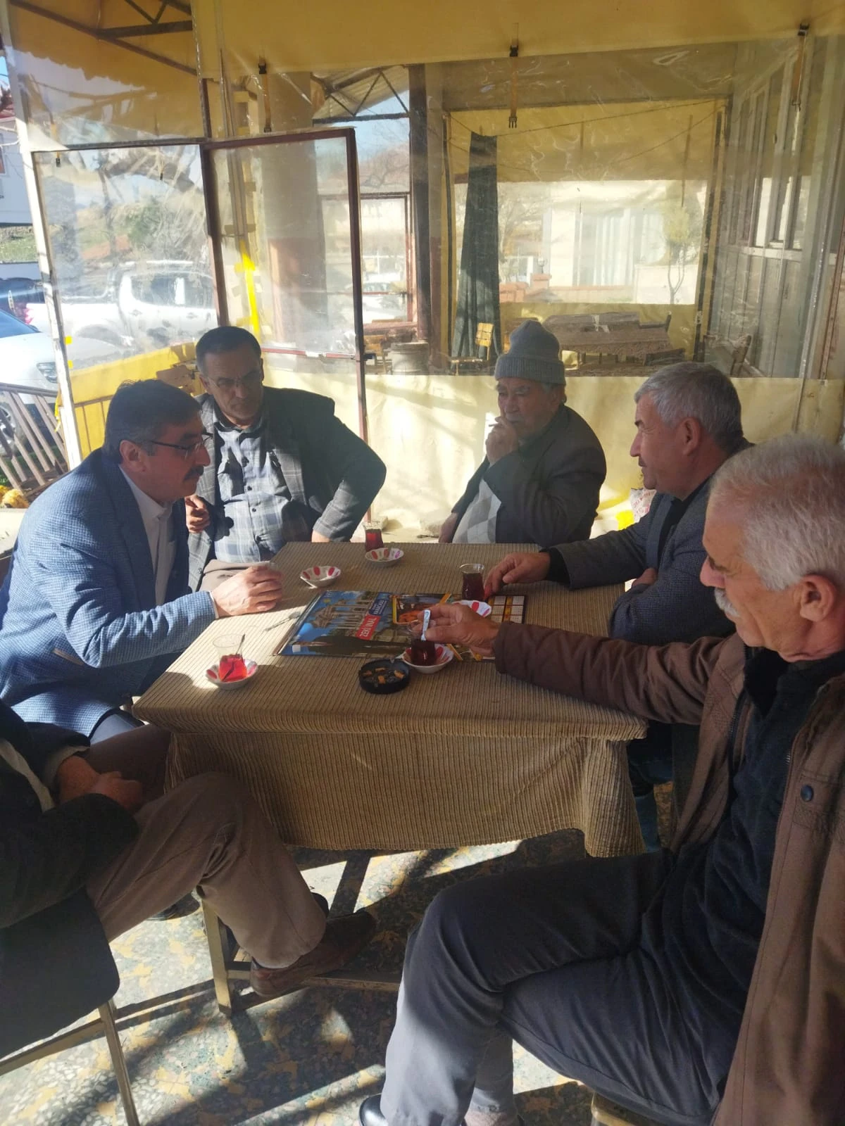 Karacasu İYİ Parti Belediye Başkan Adayı İnal'a esnaftan yoğun ilgi