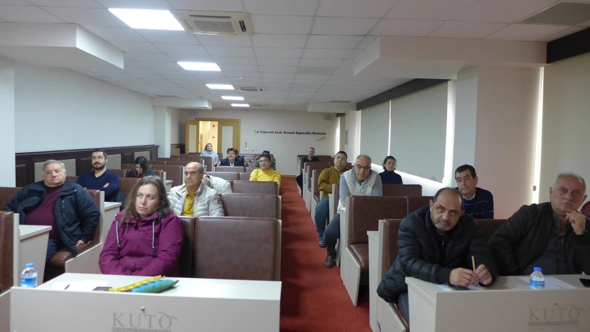 KUTO’da 2023 yılı Türkiye ekonomisi değerlendirildi