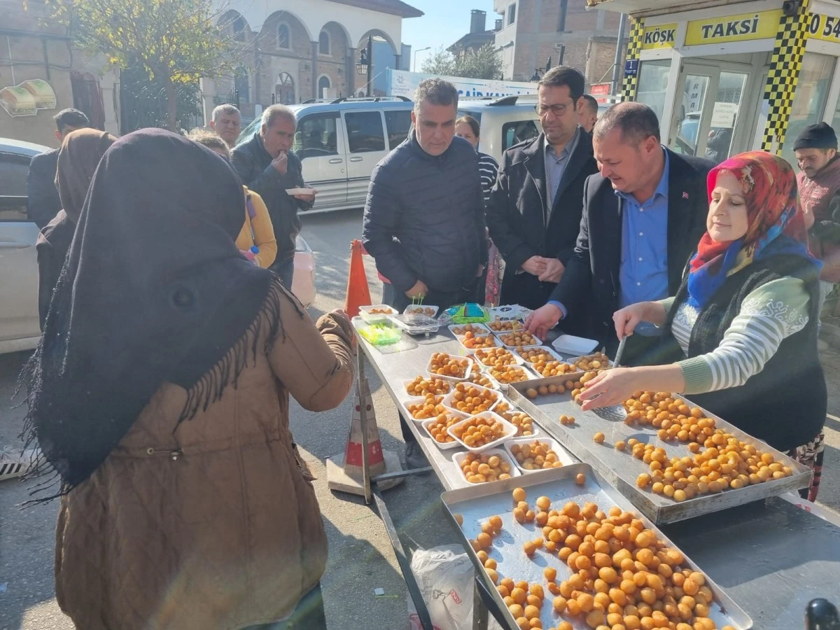 Yaşar Baş, lokma döktürdü