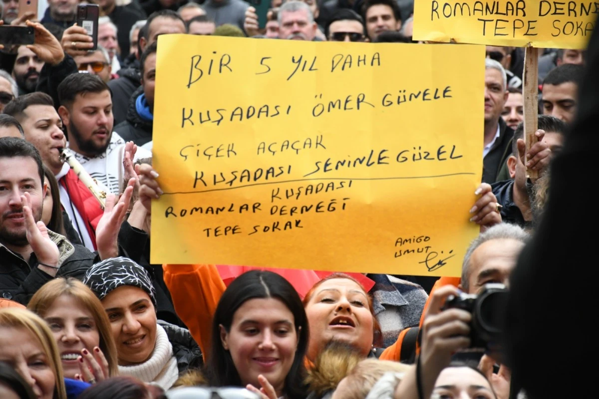 BAŞKAN ÖMER GÜNEL’DEN MİTİNG HAVASINDA SEÇİM STARTI