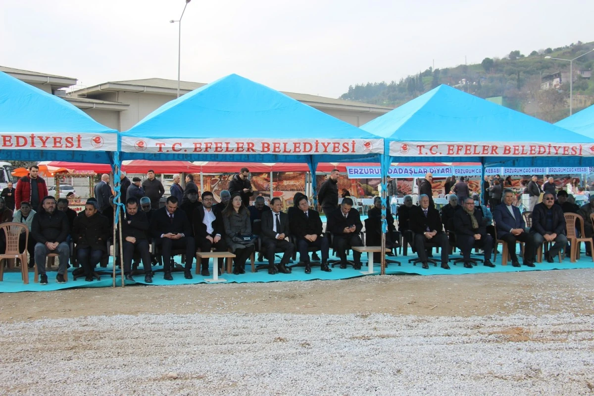 Erzurum lezzetleri Aydınlılarla buluştu