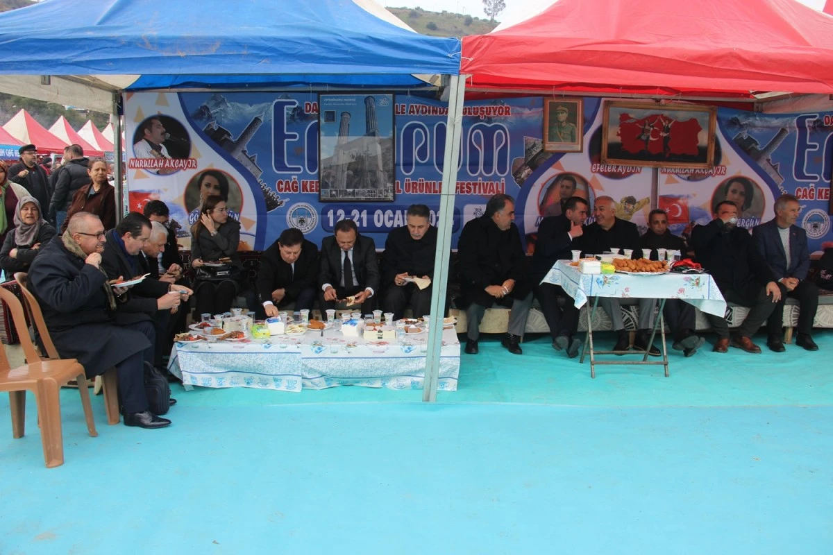 Erzurum lezzetleri Aydınlılarla buluştu