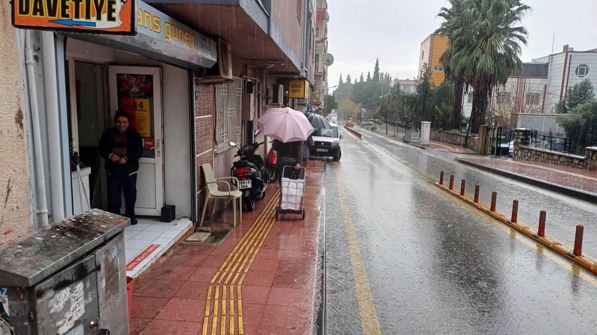 Aydın’da sağanak yağış etkili oldu
