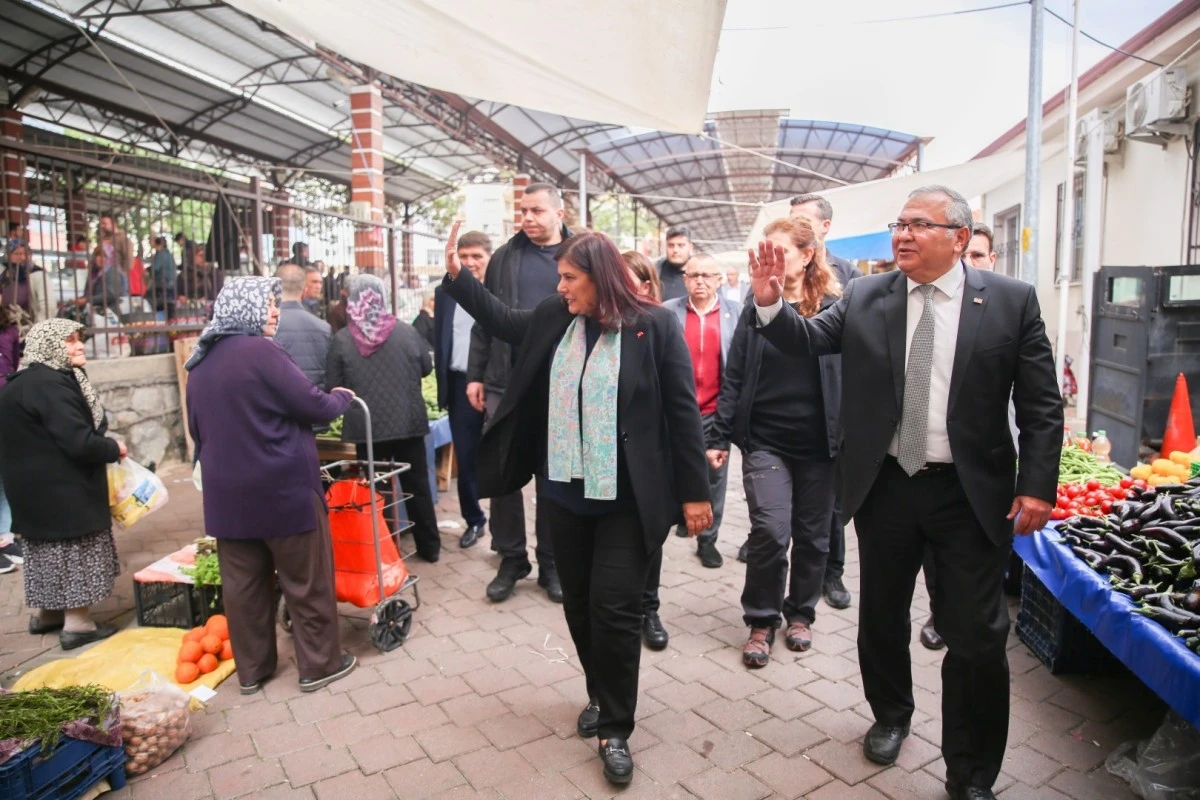 Başkan Çerçioğlu, Sultanhisar ve Atça'da yerel fide dağıttı