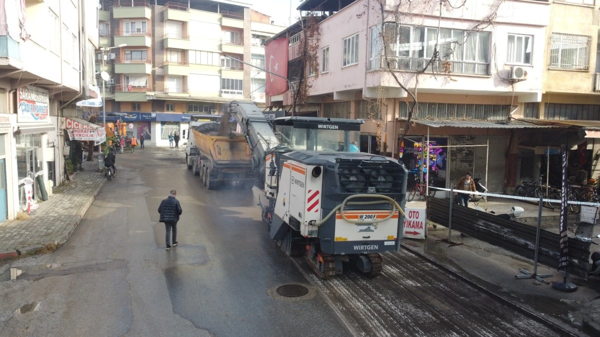 Nazilli’de altyapısı yetersiz olan cadde yenileniyor