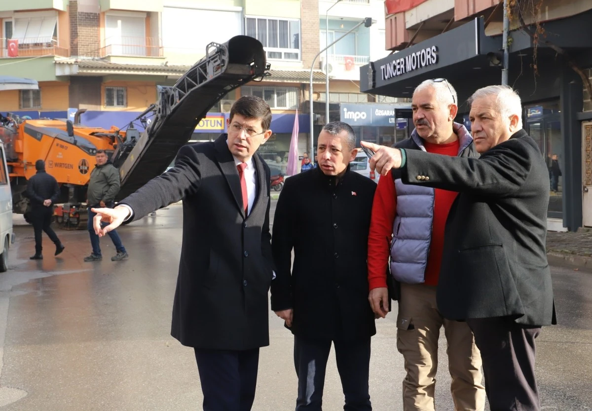 Nazilli’de altyapısı yetersiz olan cadde yenileniyor