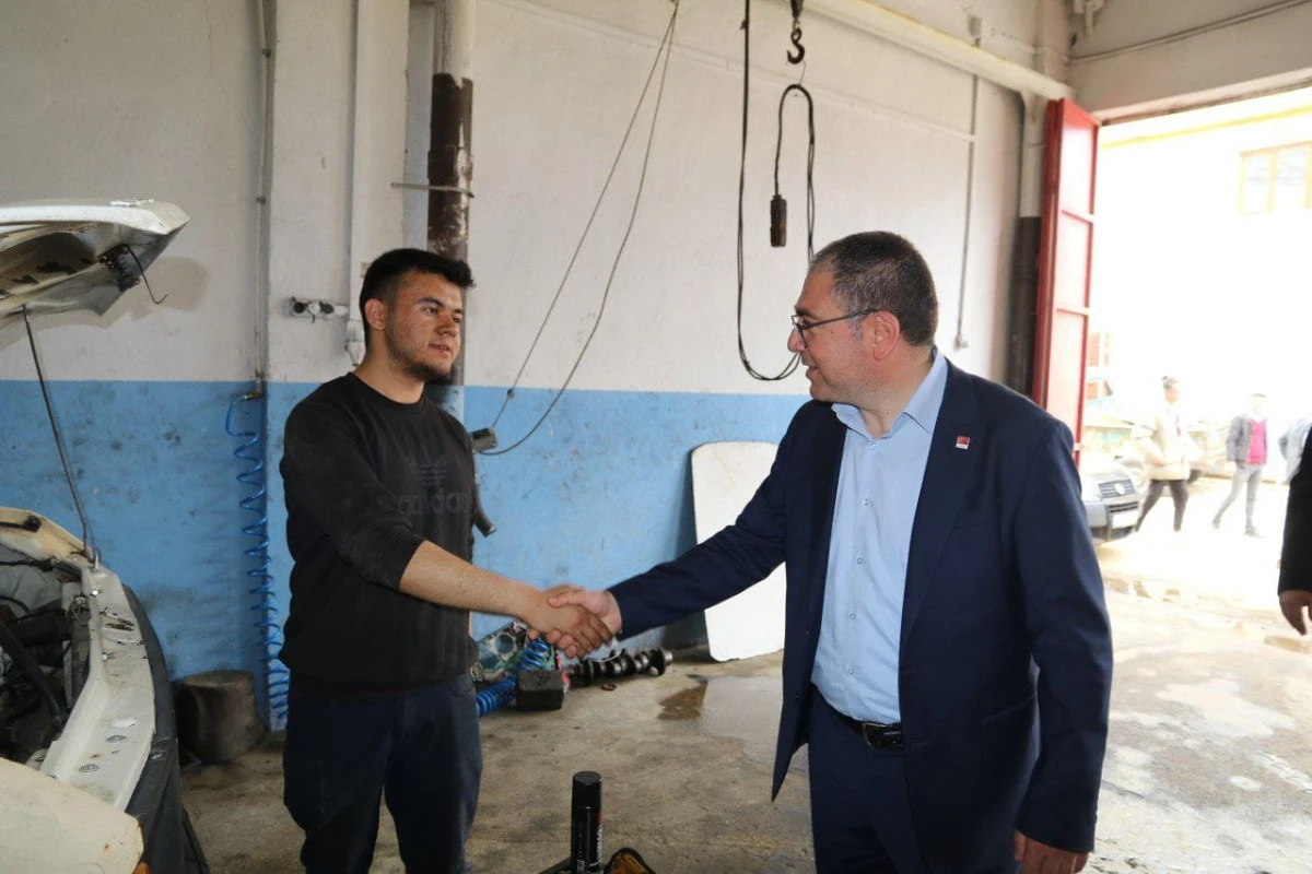 CHP'Lİ KARAKOZ SANAYİ ESNAFININ SESİ OLDU
