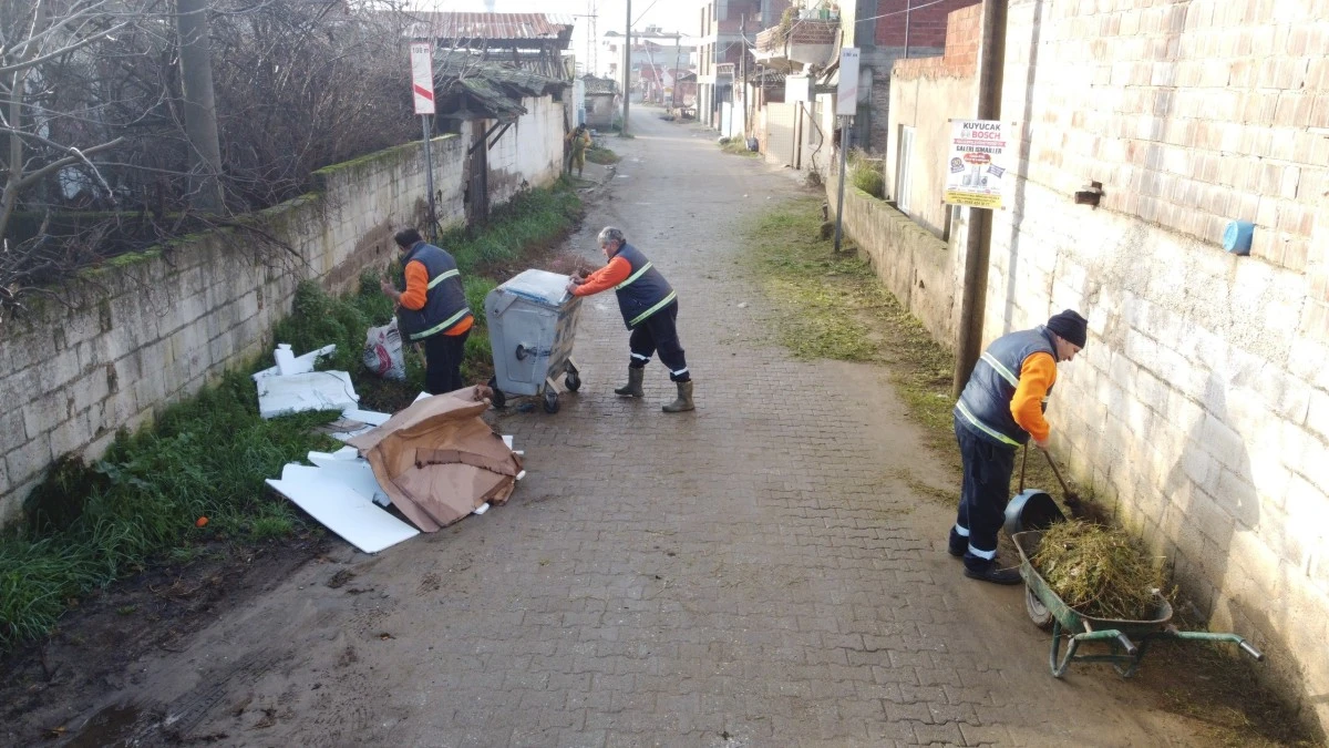 Nazilli Belediyesi temizlik çalışmaları sürüyor