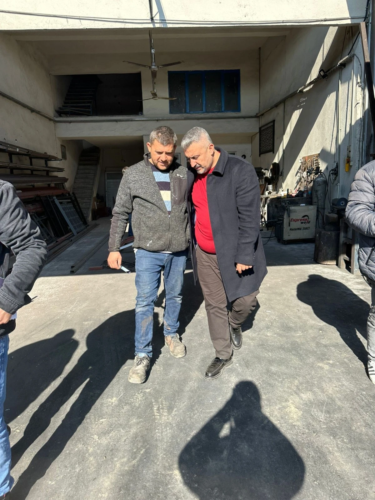 Osman Gökmen, sanayi esnafının dertlerini dinledi