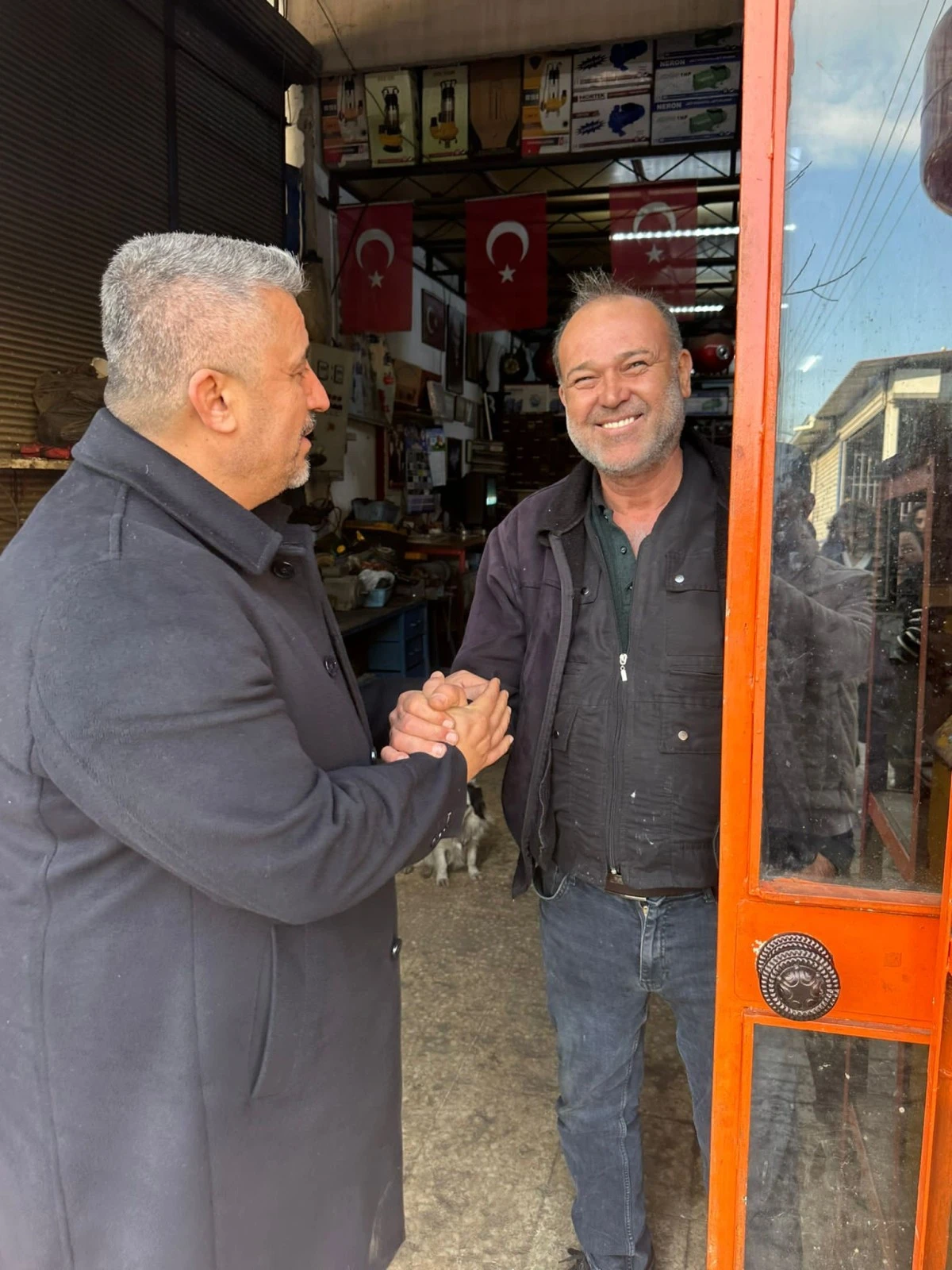 Osman Gökmen, sanayi esnafının dertlerini dinledi