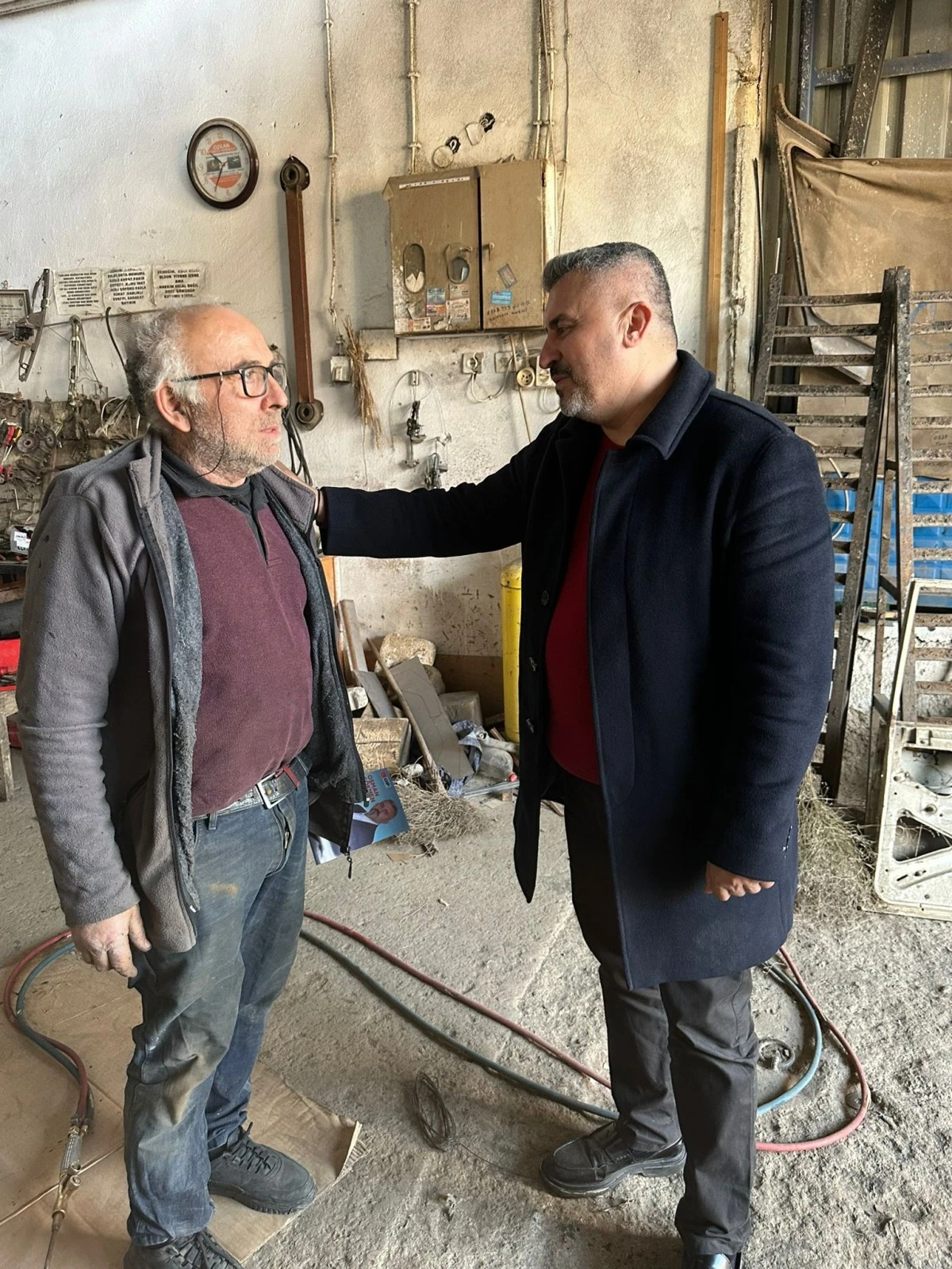 Osman Gökmen, sanayi esnafının dertlerini dinledi