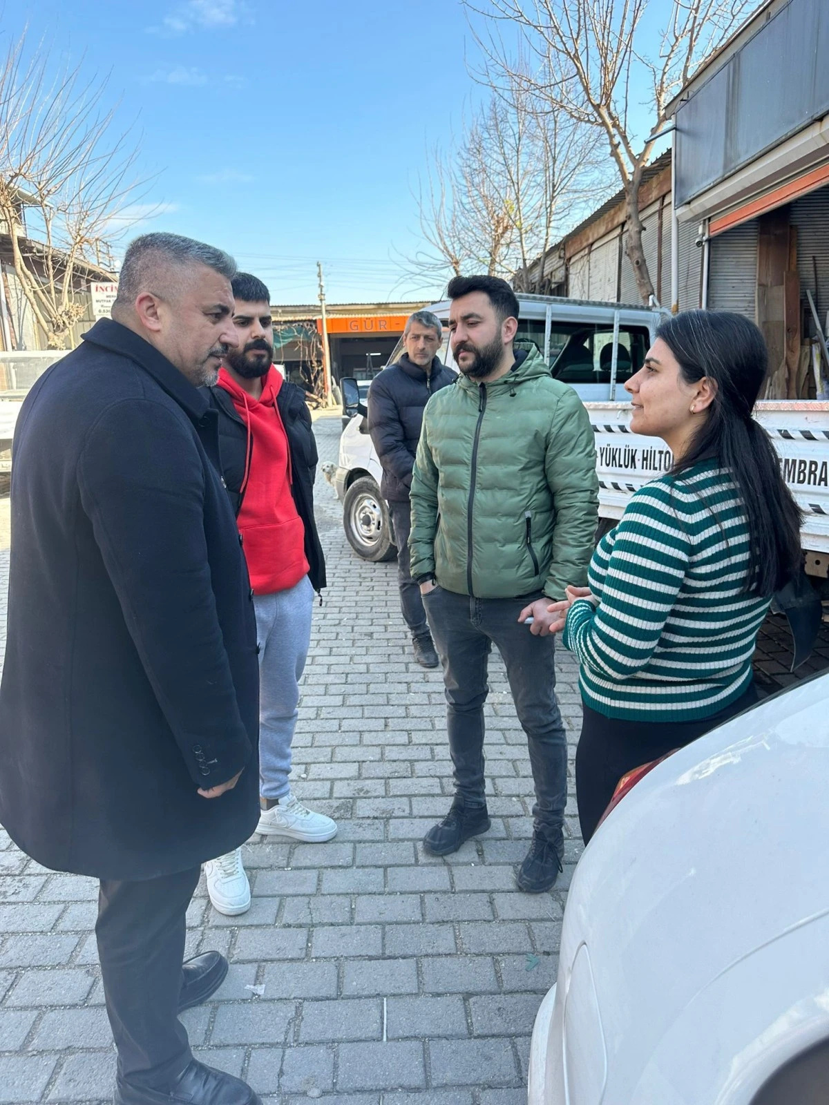 Osman Gökmen, sanayi esnafının dertlerini dinledi