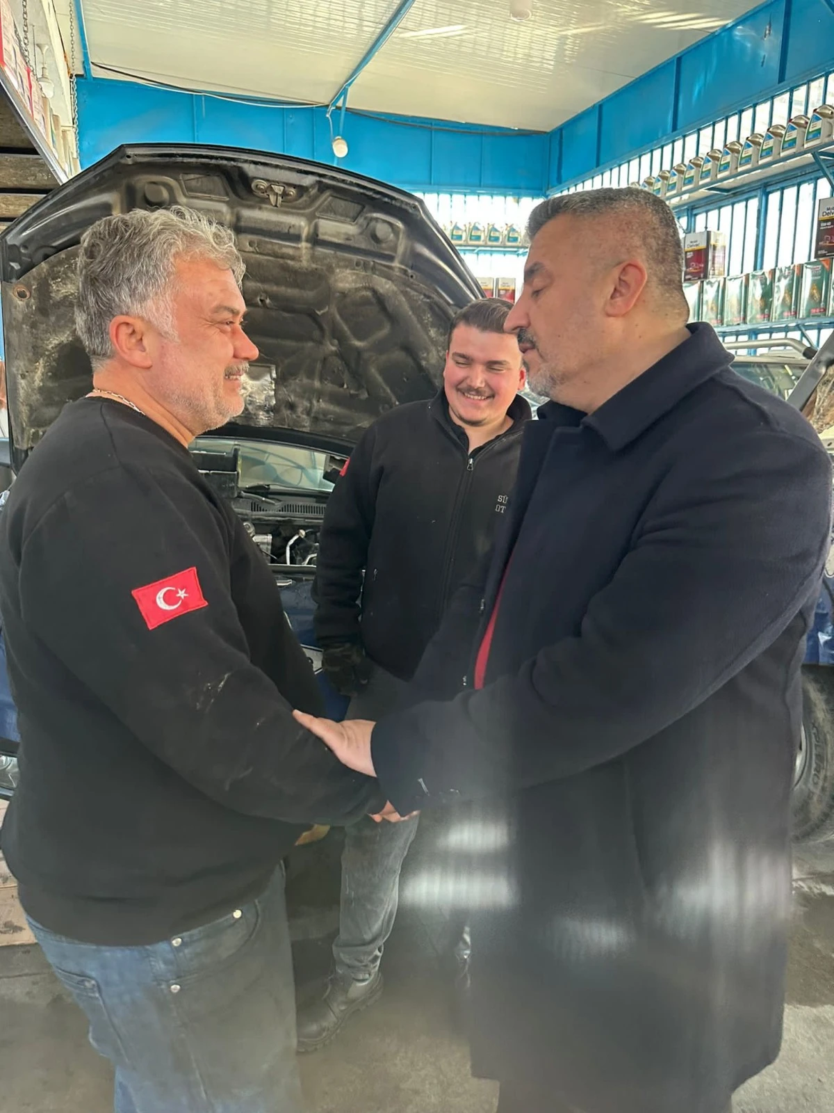 Osman Gökmen, sanayi esnafının dertlerini dinledi