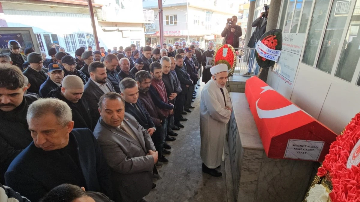 Kore Gazisi son yolculuğuna uğurlandı